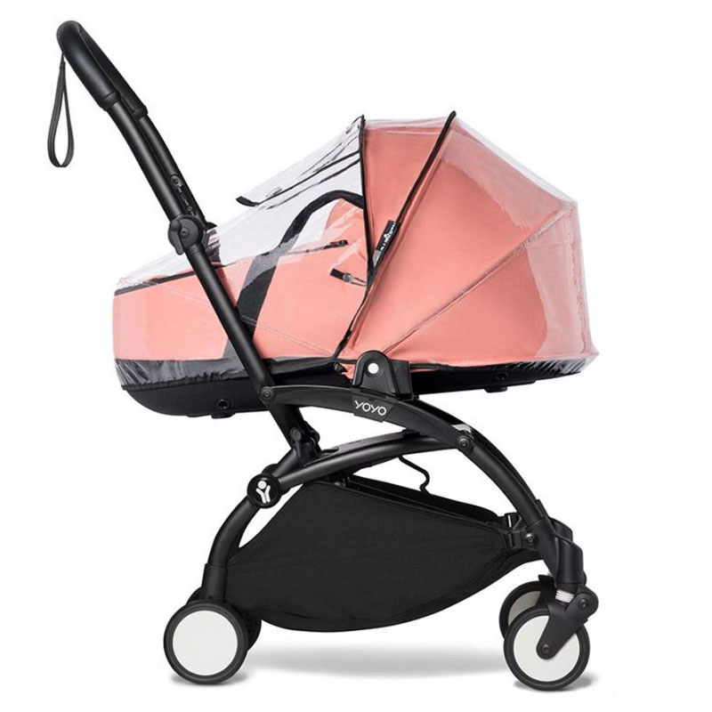 Babyzen Yoyo Bassinet Rain Cover Black