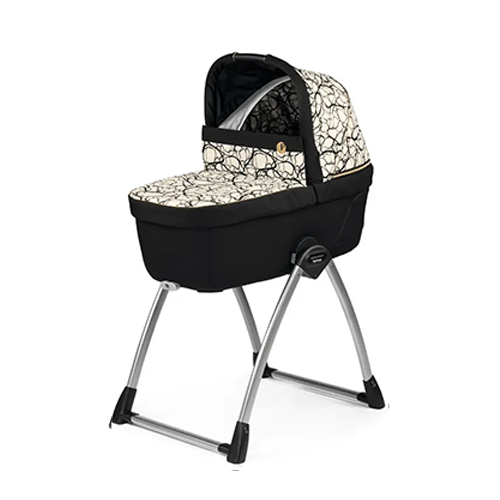 Peg Perego Culla Belvedere Home Stand Incluso Graphic Gold