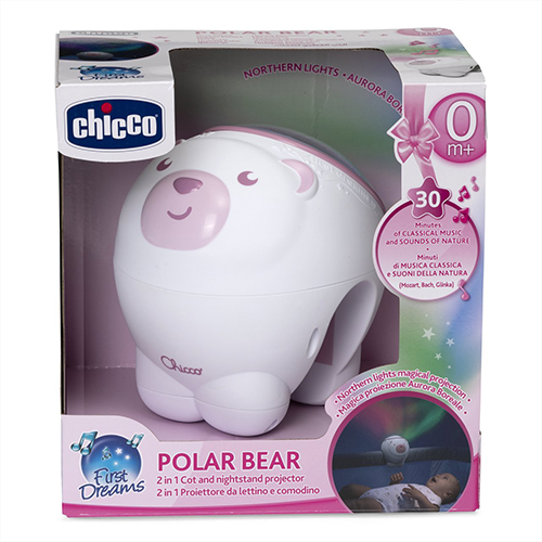 Chicco Proiettore Orso Polare Rosa