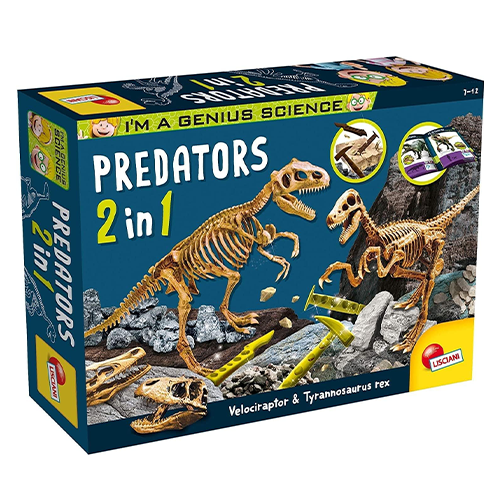 Lisciani I'm a Genius Predators 2 in 1