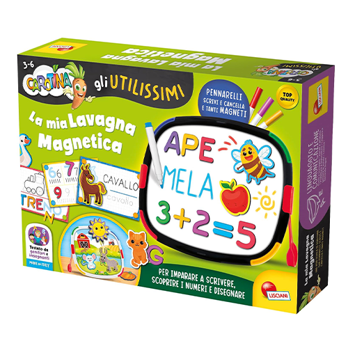 Lisciani Giochi - Carotina Lavagna Magnetica Educativa