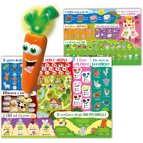 Lisciani Carotina Penna Parlante 50 Giochi