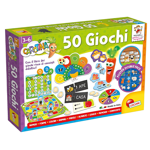 Lisciani Carotina Penna Parlante 50 Giochi