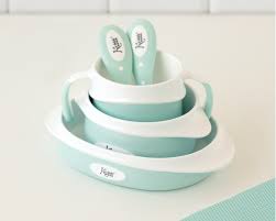 Set Stoviglie Infantili di Kiokids  azzurro