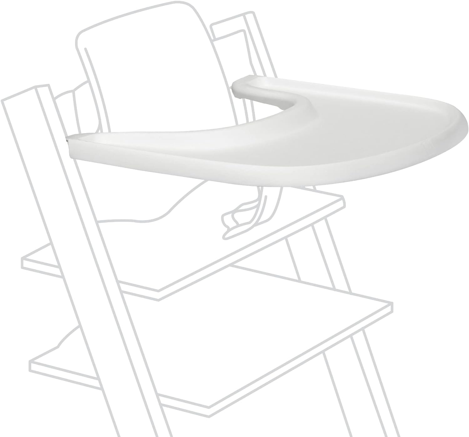 Stokke Vassoio per Sedia Tripp Trapp White