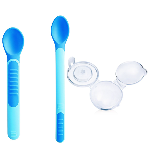 MAM Cucchiani Sensibili  2pz Blu