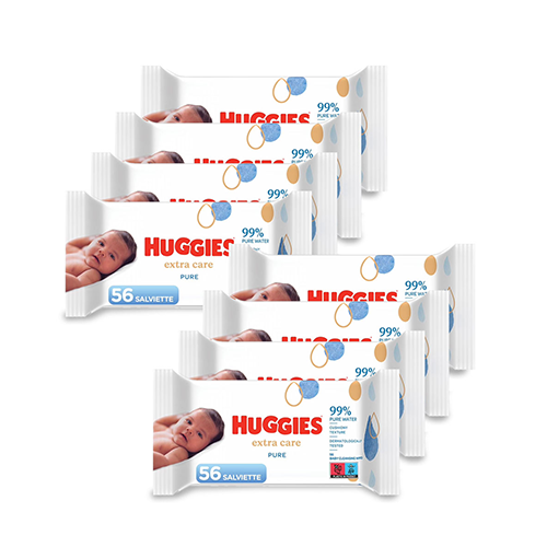 Huggies Salviette Extra Care x8