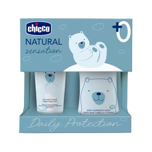 Chicco Natural Sensation Set 2: Bagno Shampoo e Pasta Lenitiva