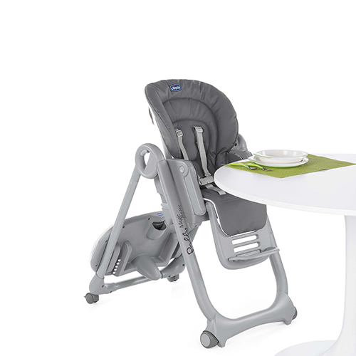 Chicco Seggiolone Polly Magic Relax Graphite