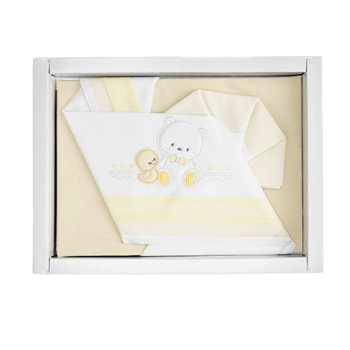 BrucoBruco Set per Letto Completo 3pz Giallo