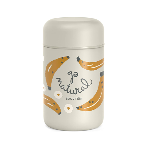 Suavinex Portapappa Termico Go Natural 400ml Suavinex Portapappa Termico Go Natural 400ml