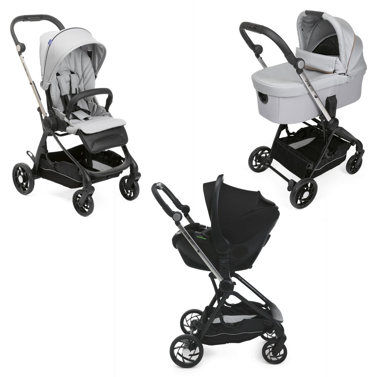 Chicco Trio One4Ever SilverLeaf