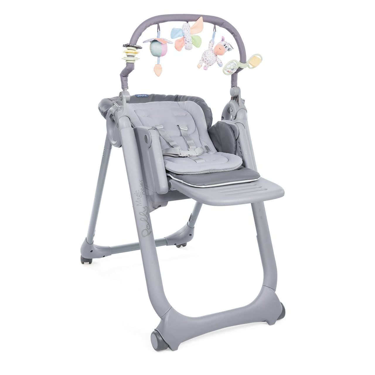 Chicco Seggiolone Polly Magic Relax Graphite