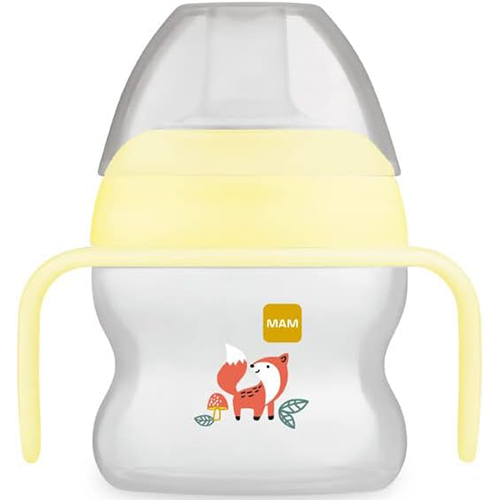 Mam Starter Cup Con Extra Soft Spout Giallo