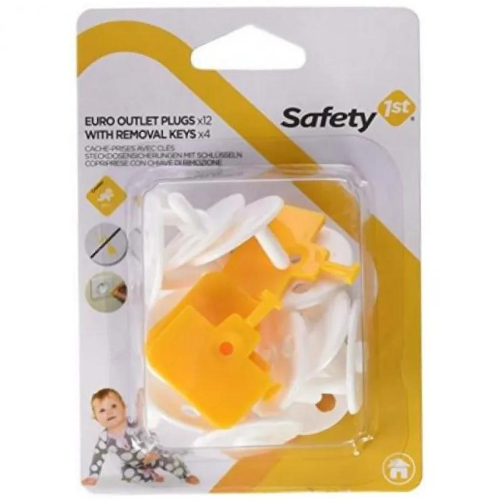 Safety 1St Copriprese con Chiave di Rimozione