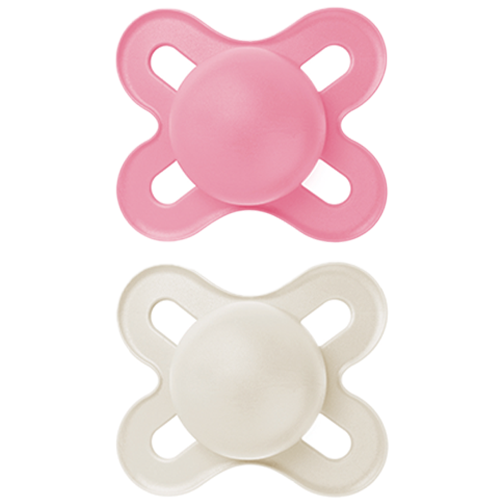 Mam Succhietti Original 0-2m 2pz Rosa