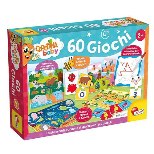 Lisciani Carotina Baby 60 Giochi