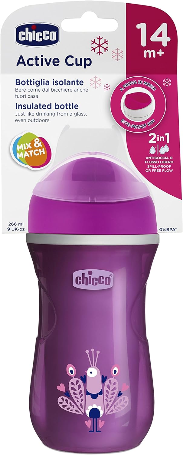 Chicco Tazza Active 14m+ Rosa Scuro