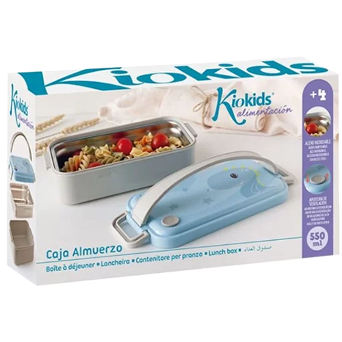 Kiokids Porta Pranzo Acciaio Inox 550ml