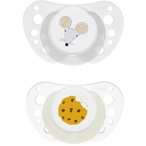 Chicco Gommotti Silicone Air Lumi 16-36 mesi Grigio