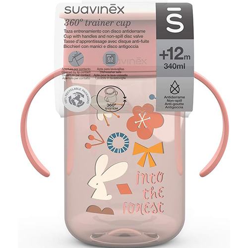 Suavinex Tazza 360 Forest Rosa