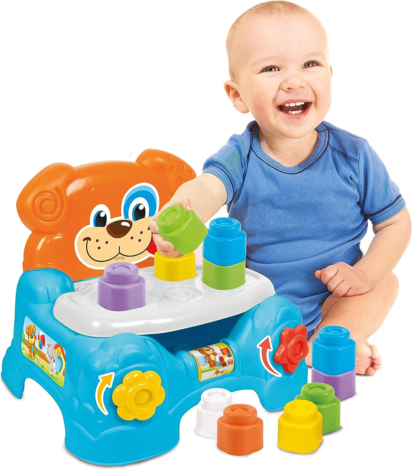 Clemmy Poltroncina Porta Mattoncini Clementoni