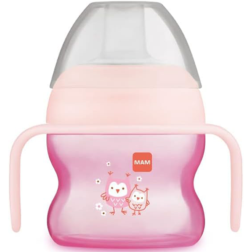 Mam Starter Cup Con Extra Soft Spout Rosa