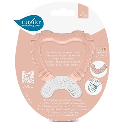 Nuvita Massaggiagengive 4m+ Rosa