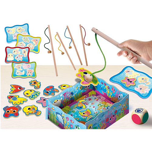 Montessori Legno Fish Fun