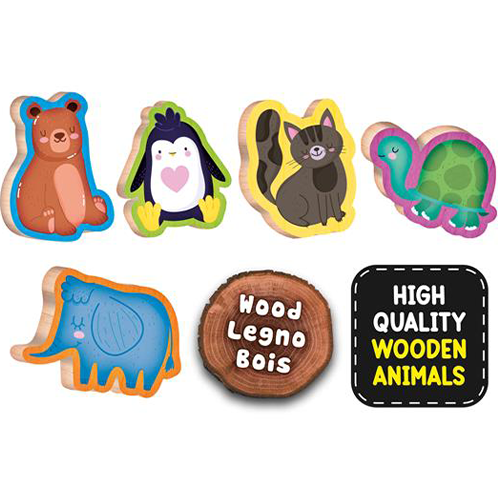 Montessori Legno Animal Fun