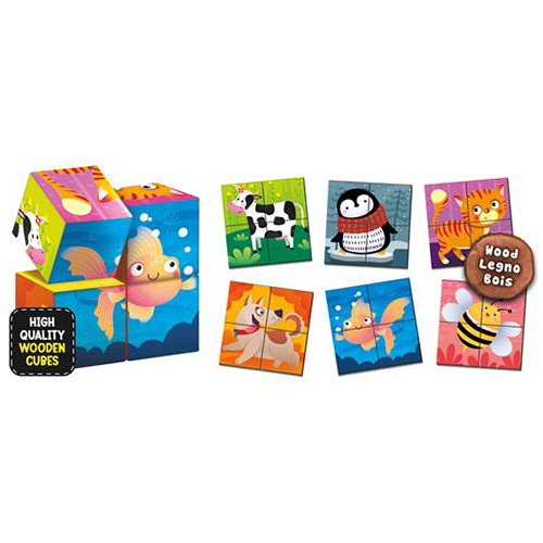 Montessori Legno Cubes And Logic