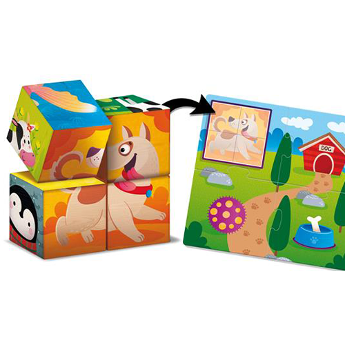 Montessori Legno Cubes And Logic