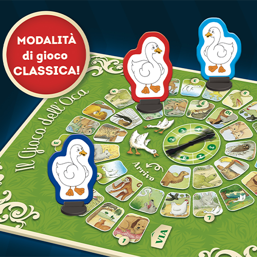 Lisciani Ludoteca Il Gioco Dell’oca 2 In 1