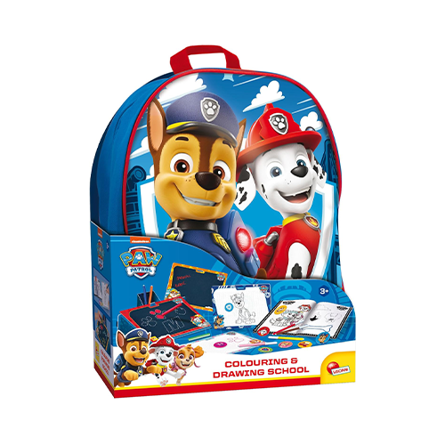 Paw Patrol Zainetto Coloring and Drawing School