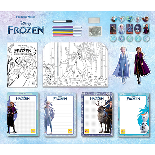 Frozen Zainetto Coloring and Drawing School