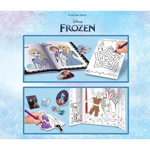 Frozen Zainetto Coloring and Drawing School
