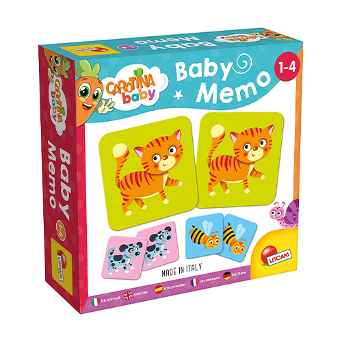 Lisciani Baby Carotina Memoria Gli Animali