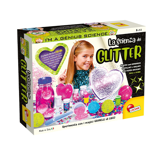 Lisciani I'm a Genius Laboratorio della Scienza dei Glitter