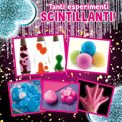 Lisciani I'm a Genius Laboratorio della Scienza dei Glitter