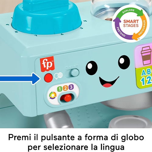 Fisher Price La Mia Prima Macchinetta del Caffè