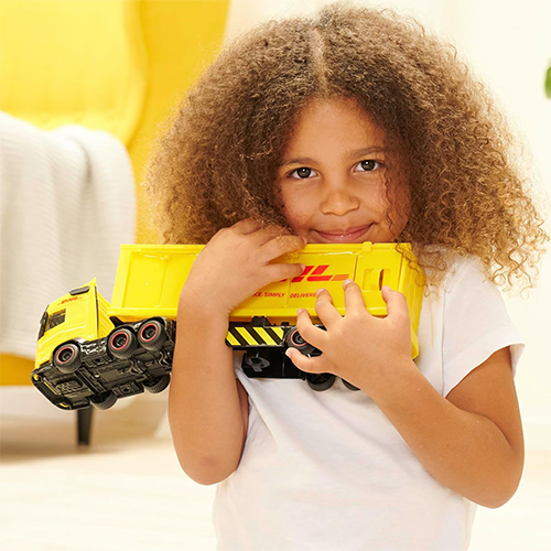 Dickie Toys Camion DHL 35cm luci e suoni