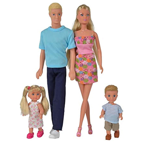 Simba Steffi Love Famiglia con Steffi, Kevin, Evi e Timmy