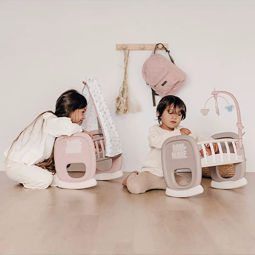 Smoby Baby Nurse Culla con Giostrina