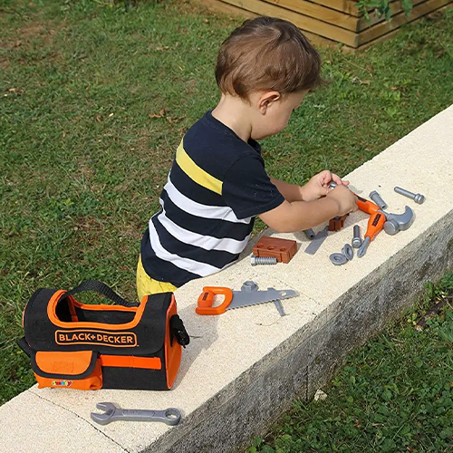 Smoby BLACK+DECKER  Borsa Porta Attrezzi