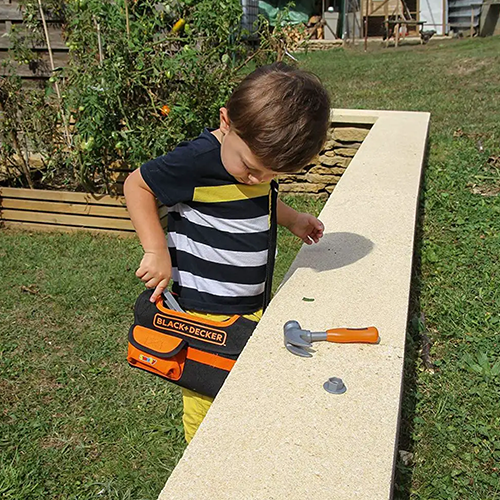 Smoby BLACK+DECKER  Borsa Porta Attrezzi