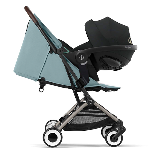 Cybex Passeggino Gold Orfeo -Taupe Frame- Stormy Blue