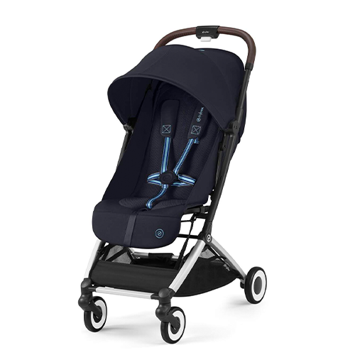 Cybex Passeggino Gold Orfeo -Silver Frame- Dark Blue