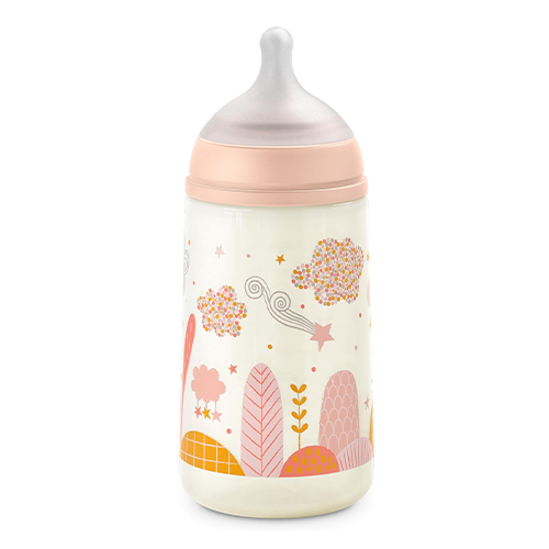 Suavinex Dreams Biberon Silicone sxpro da 270 ml Rosa