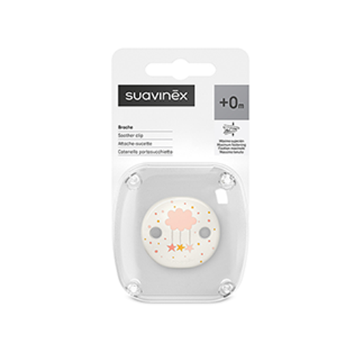 Suavinex Dreams Catenella Porta Succhietto Ovale Rosa