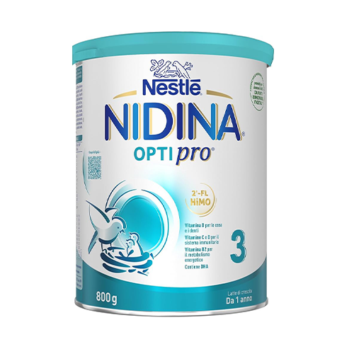 Nestlè Nidina OPTIpro 3 Latte in Polvere 800g